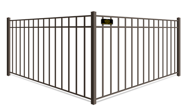 3 Rail aluminum fence company in St. Louis MO