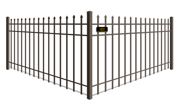 Extended Picket aluminum fence company in St. Louis MO