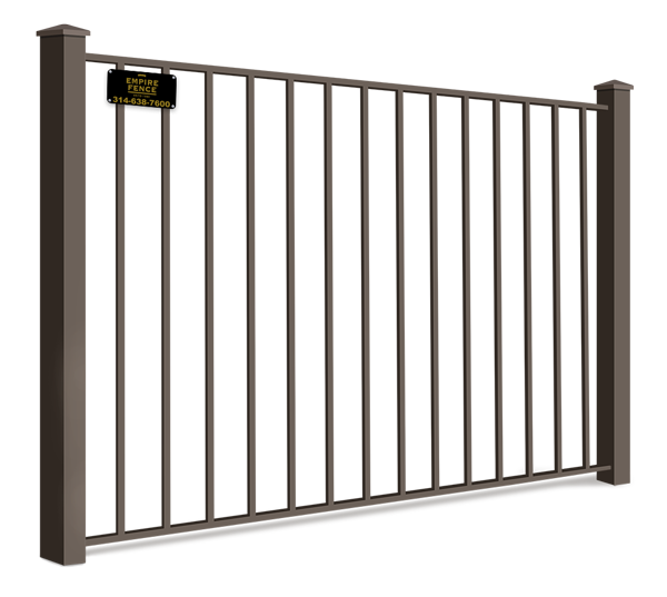 Aluminum fence features popular with St. Louis MO homeowners