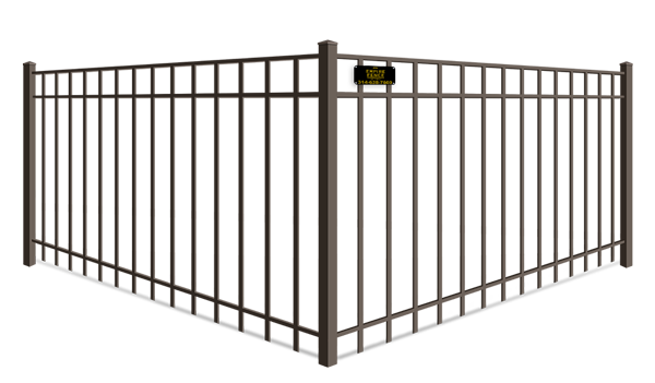 Flat Top aluminum fence company in St. Louis MO