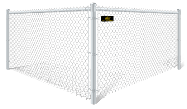 White Plastic Coated Chain Link fence contractor in St. Louis MO
