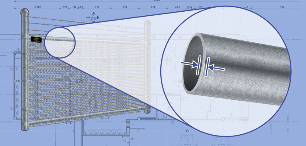 St. Louis MO Commercial Chain Link fence Rails installation company