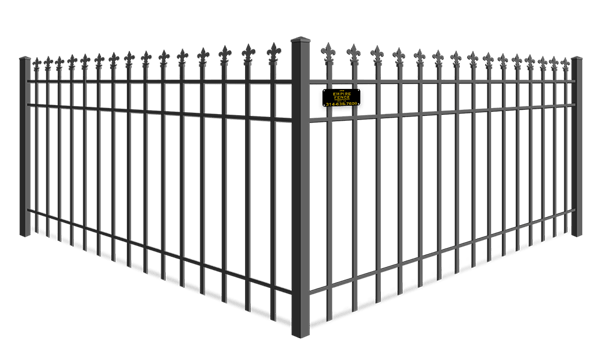 St. Louis MO Wrought Iron fence installation for the St. Louis MO area.