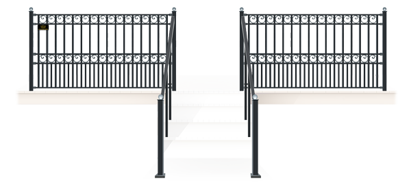 Wrought Iron Railing company in the St. Louis MO area.