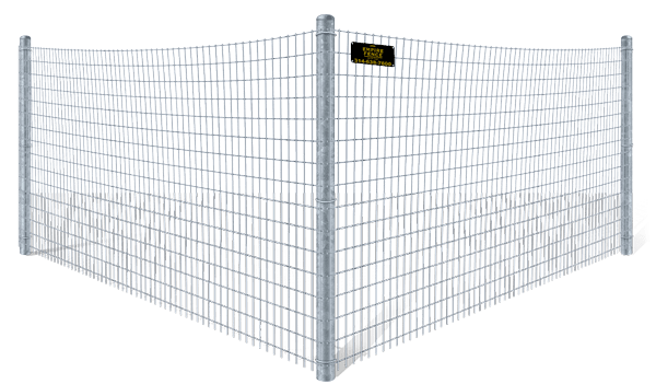 2x4 Wire Driven Temporary fence company in St. Louis MO