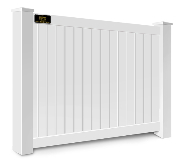 Vinyl fence features popular with St. Louis MO homeowners