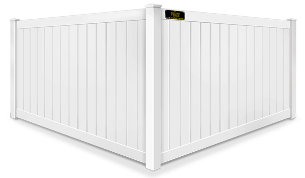 Full Privacy vinyl fence contractor in St. Louis MO