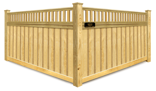Spindle Top wood fence company in St. Louis MO