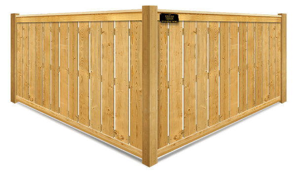 Spaced Picket wood fence company in St. Louis MO