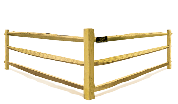 Split Rail wood fence company in St. Louis MO