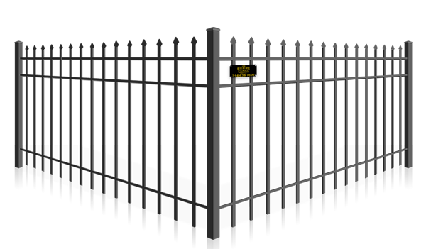Pressed Point Ornamental Steel fence company in St. Louis MO
