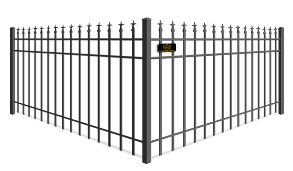 Trident Finial Ornamental Steel fence company in St. Louis MO
