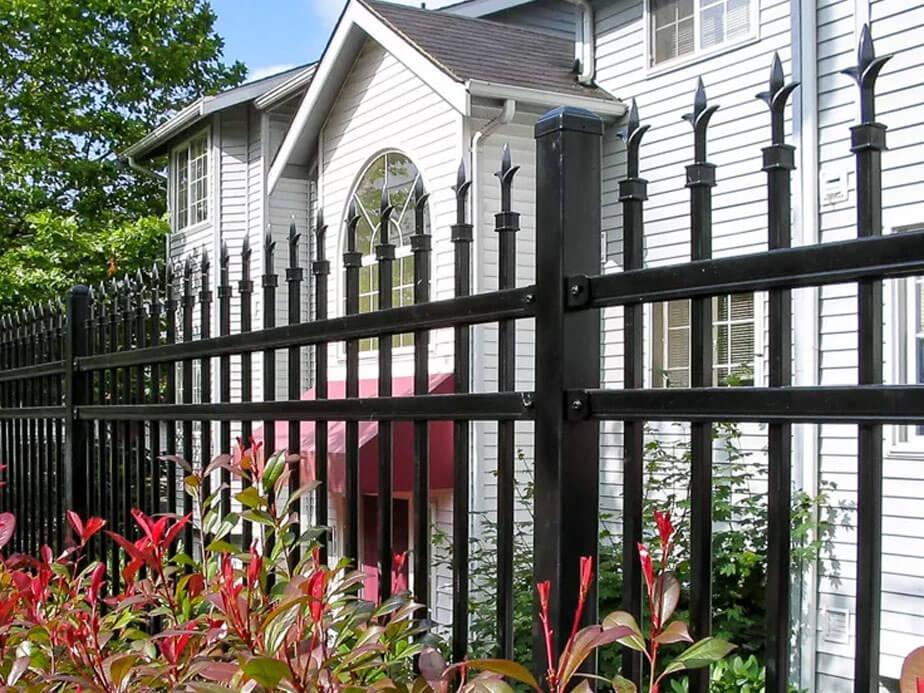 Decorative Fence Example in Cottleville Missouri