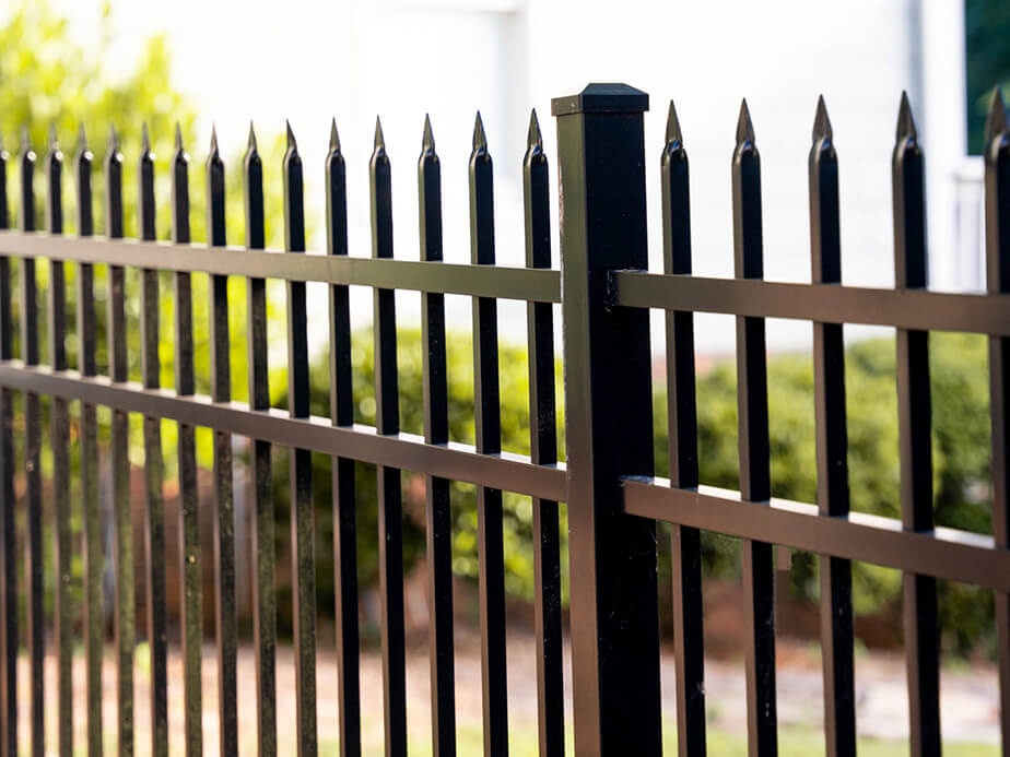 Security Fence Example in Eureka Missouri